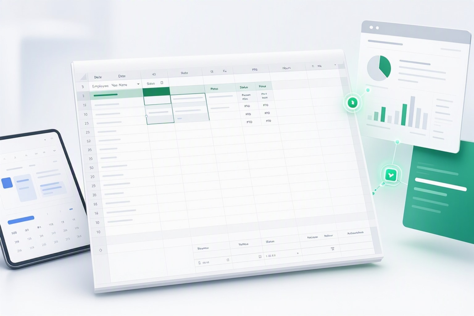 Cover image for: 10+ Free Employee Attendance Tracker Excel Templates (2026)