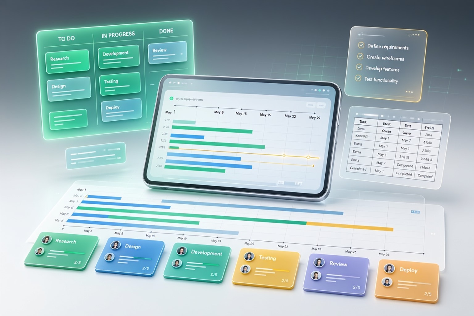 Cover image for: 7 Best Agile Gantt Chart Templates for Project Managers in 2026