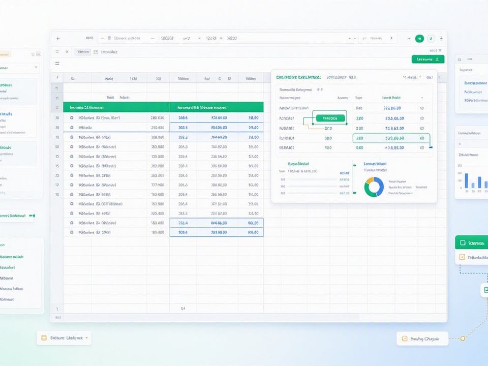 A well-structured template simplifies financial tracking and reporting.