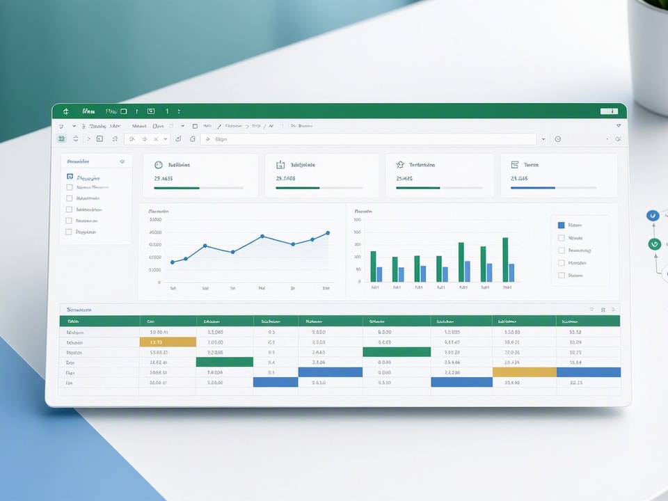 A clean grid layout with white space between sections makes dashboards easier to scan and understand.