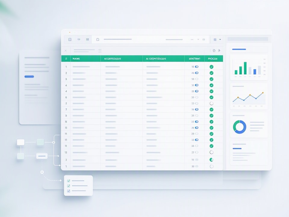 Bulk AI tools process thousands of rows in minutes for categorization and analysis